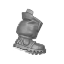 Warhammer 40k Bitz: Leagues of Votann - Hernkyn Yaegirs - Torso H2a - Leg, Left