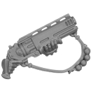 Warhammer 40k Bitz: Leagues of Votann - Hernkyn Yaegirs - Torso H5b - Bolt Shotgun