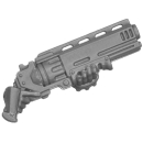 Warhammer 40k Bitz: Leagues of Votann - Hernkyn Yaegirs - Torso I5b - Bolt Shotgun