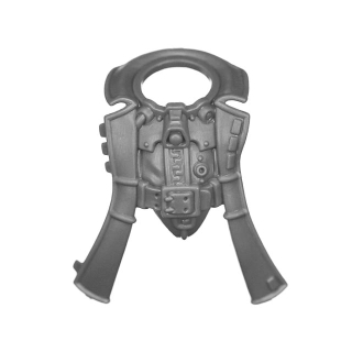 Warhammer 40k Bitz: Leagues of Votann - Hernkyn Yaegirs - Torso J1a - Front