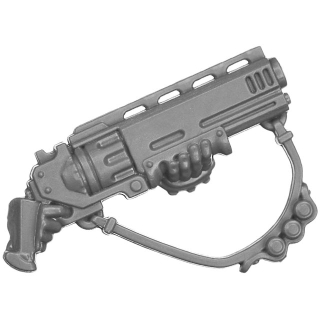 Warhammer 40k Bitz: Leagues of Votann - Hernkyn Yaegirs - Torso J5b - Bolt Shotgun