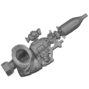 Warhammer 40k Bitz: Leagues of Votann - Hernkyn Yaegirs - Torso I4c - APM Launcher, Left