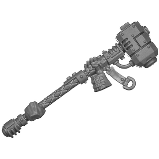 Warhammer 40k Bitz: Leagues of Votann - Cthonian Beserks - Torso A3b - Erschütterungskolben