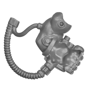 Warhammer 40k Bitz: Leagues of Votann - Cthonian Beserks - Torso A5a - Erschütterungsfaust, Rechts