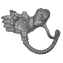 Warhammer 40k Bitz: Leagues of Votann - Cthonian Beserks - Torso A6a - Erschütterungsfaust, Links