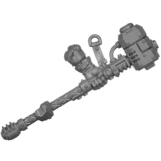 Warhammer 40k Bitz: Leagues of Votann - Cthonian Beserks - Torso B3b - Erschütterungskolben