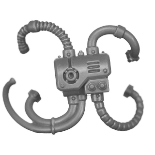 Warhammer 40k Bitz: Leagues of Votann - Cthonian Beserks - Torso C2b - Rückenmodul, Top