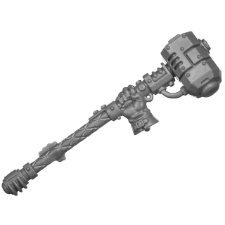 Warhammer 40k Bitz: Leagues of Votann - Cthonian Beserks - Torso D3a - Erschütterungskolben