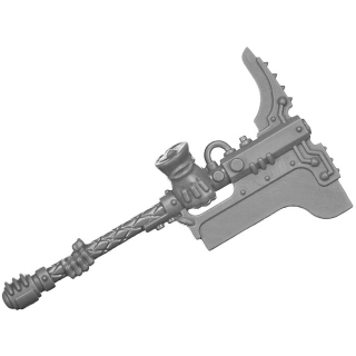 Warhammer 40k Bitz: Leagues of Votann - Cthonian Beserks - Torso D3d - Plasma Axe