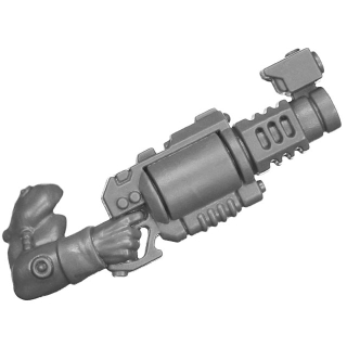 Warhammer 40k Bitz: Leagues of Votann - Cthonian Beserks - Torso E4a - Mole Grenade Launcher