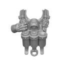 Warhammer 40k Bitz: Leagues of Votann - Cthonian Beserks - Torso F1a - L-COG-Lader, Front