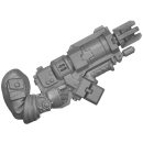Warhammer 40k Bitz: Leagues of Votann - Brôkhyr Iron-Master - Torso A3a - Graviton Rifle