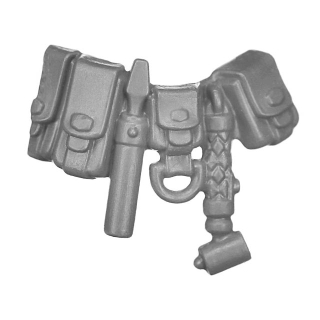 Warhammer 40k Bitz: Leagues of Votann - Brôkhyr Iron-Master - Torso A1e - Belt Pouches