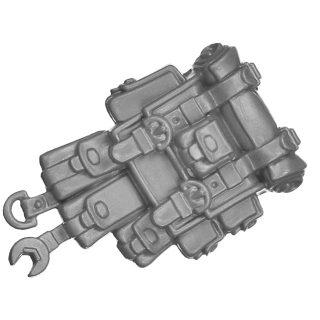Warhammer 40k Bitz: Leagues of Votann - Brôkhyr Iron-Master - Torso A1f - Rucksack