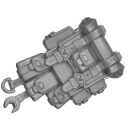 Warhammer 40k Bitz: Leagues of Votann - Brôkhyr Iron-Master - Torso A1f - Rucksack