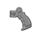 Warhammer 40k Bitz: Space Marines - Upgrade Set Heavy Weapons - Set D3d - Handgriff, Scanner Arm