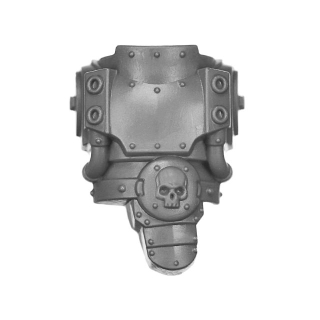 Warhammer 40k Bitz: Space Marines - Assault Squad MkII - Torso A1a - Front