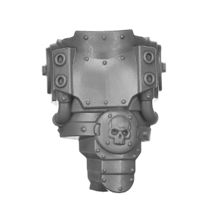 Warhammer 40k Bitz: Space Marines - Assault Squad MkII - Torso B1a - Front