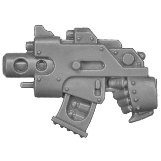 Warhammer 40k Bitz: Space Marines - Assault Squad MkII - Torso C4b - Bolt Pistol, Left