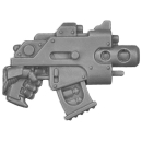 Warhammer 40k Bitz: Space Marines - Assault Squad MkII - Torso C4b - Bolt Pistol, Left