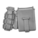 Warhammer 40k Bitz: Space Marines - Assault Squad MkII - Accessory C - Pouch+Grenade