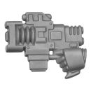 Warhammer 40k Bitz: Space Marines - Assault Squad MkII - Torso D4d - Volite Serpenta, Left