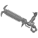 Warhammer 40K Bitz: Chaos Space Marines - Goremongers - Torso A4a - Chainblade, Left