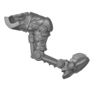 Warhammer 40K Bitz: Chaos Space Marines - Goremongers - Torso B2a - Bein, Links
