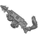 Warhammer 40K Bitz: Chaos Space Marines - Goremongers - Torso C3a - Fleischfänger