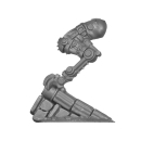 Warhammer 40K Bitz: Chaos Space Marines - Goremongers - Torso D2a - Leg, Left