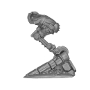 Warhammer 40K Bitz: Chaos Space Marines - Goremongers - Torso D2a - Leg, Left