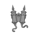 Warhammer 40K Bitz: Chaos Space Marines - Goremongers - Torso F2c - Backpack