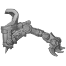 Warhammer 40K Bitz: Chaos Space Marines - Goremongers - Torso H2b - Leg, Right