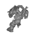 Warhammer AoS Bitz: Orruk Warclans - Ardboys - Torso D1b - Front