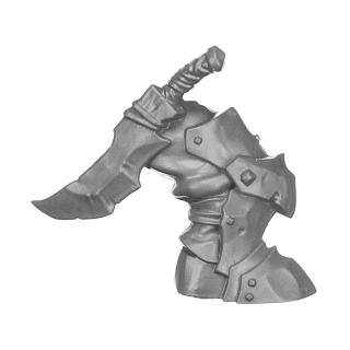 Warhammer AoS Bitz: Orruk Warclans - Ardboys - Torso D1c - Leg, Right