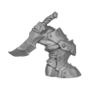 Warhammer AoS Bitz: Orruk Warclans - Ardboys - Torso D1c - Leg, Right