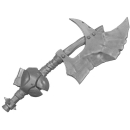 Warhammer AoS Bitz: Orruk Warclans - Ardboys - Weapon A1a - Choppa, Ardboy Boss