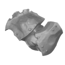 Warhammer AoS Bitz: Orruk Warclans - Ardboys - Torso F1d...