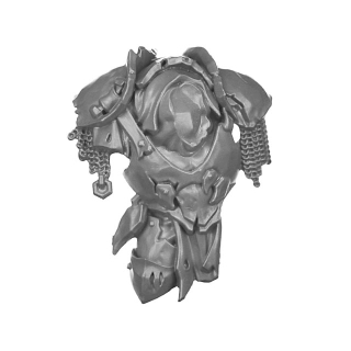 Warhammer AoS Bitz: Orruk Warclans - Ardboys - Torso G1b - Front