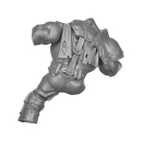 Warhammer AoS Bitz: Orruk Warclans - Ardboys - Torso J1a...