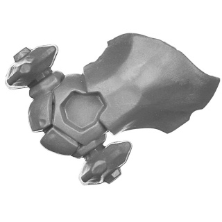 Warhammer AoS Bitz: Orruk Warclans - Ardboys - Weapon B1c - Shield Arm, Left