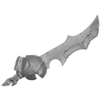 Warhammer AoS Bitz: Orruk Warclans - Ardboys - Weapon A1d - Choppa, Right