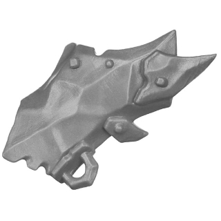 Warhammer AoS Bitz: Orruk Warclans - Weirdbrute Wrekkaz - Torso A3b - Armschiene, Links