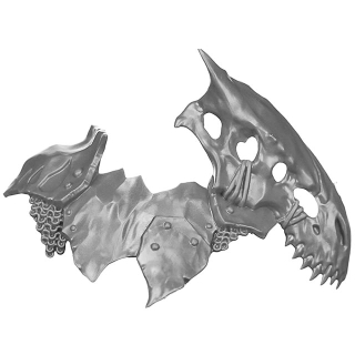 Warhammer AoS Bitz: Orruk Warclans - Megaboss - Torso A3a - Rüstung, Back