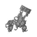 Warhammer AoS/40K Bitz: Chaos - Daemon Prince - Torso A3d - Accessory, Skulls, Right