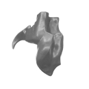 Warhammer AoS/40K Bitz: Chaos - Daemon Prince - Torso A1i - Hoof, Front, Left