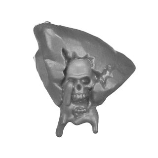 Warhammer AoS/40K Bitz: Chaos - Dämonenprinz - Torso A1j - Fels, Rückseite, Left