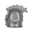 Warhammer AoS/40K Bitz: Chaos - Dämonenprinz - Torso E1a - Schulterpanzer, Links