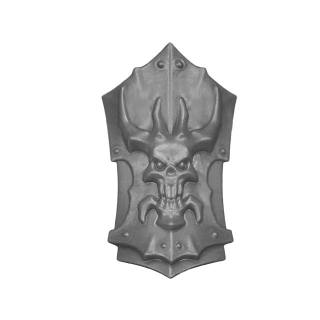 Warhammer AoS/40K Bitz: Chaos - Dämonenprinz - Torso B3a - Armschutz, Rechts