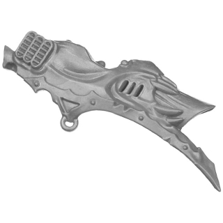 Warhammer AoS/40K Bitz: Chaos - Dämonenprinz - Torso D3c - Arm, Infernale Kanone, Front